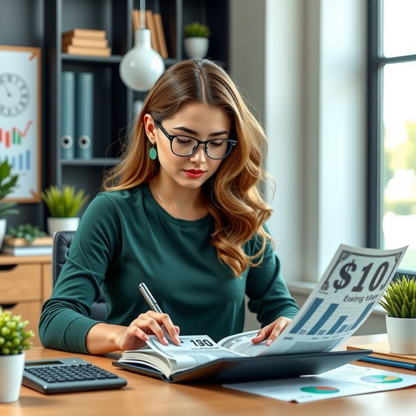 Confident cam model setting boundaries with viewers, laptop showing chat with tipping activity