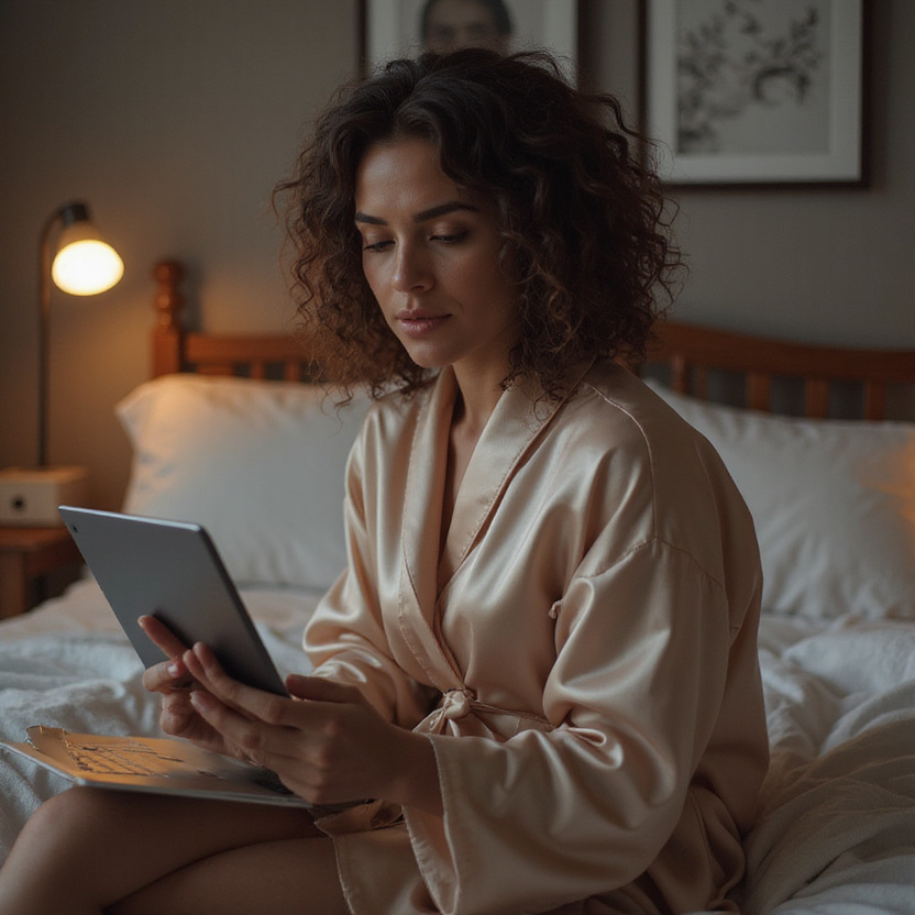 Cam model managing multiple platform accounts for income security