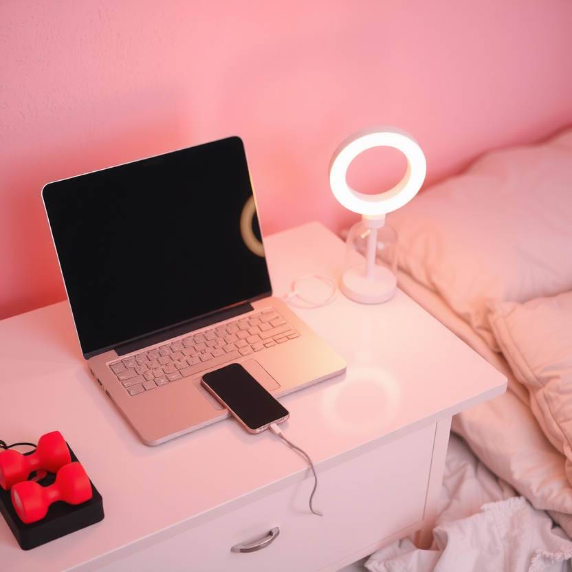 Tax planning and financial documents with calculator and spreadsheets