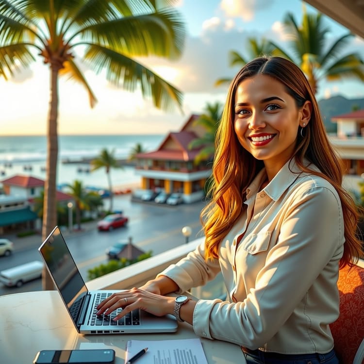 The Digital Nomad Cam Model: How to Travel the World While Making USD (And Why More Models Don't Do It)