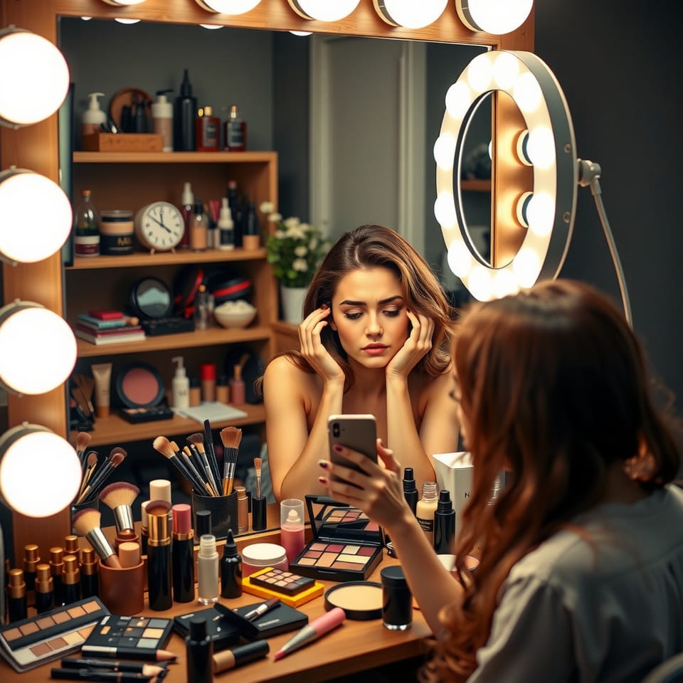The Getting-Ready Paradox: Why Cam Models Who Spend Hours on Makeup Make Less Money (And the 20-Minute Beauty Strategy That Actually Works)