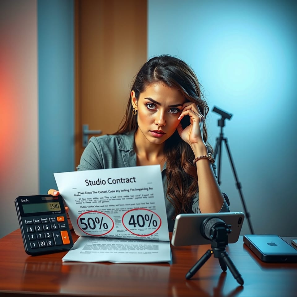 The Studio Trap: Why Cam Studios Take Half Your Money Then Ban You When You Try to Leave (And Why You Only Need a Phone to Start Solo)